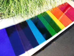 Glass Pack | 14 sheets | Double Rainbow