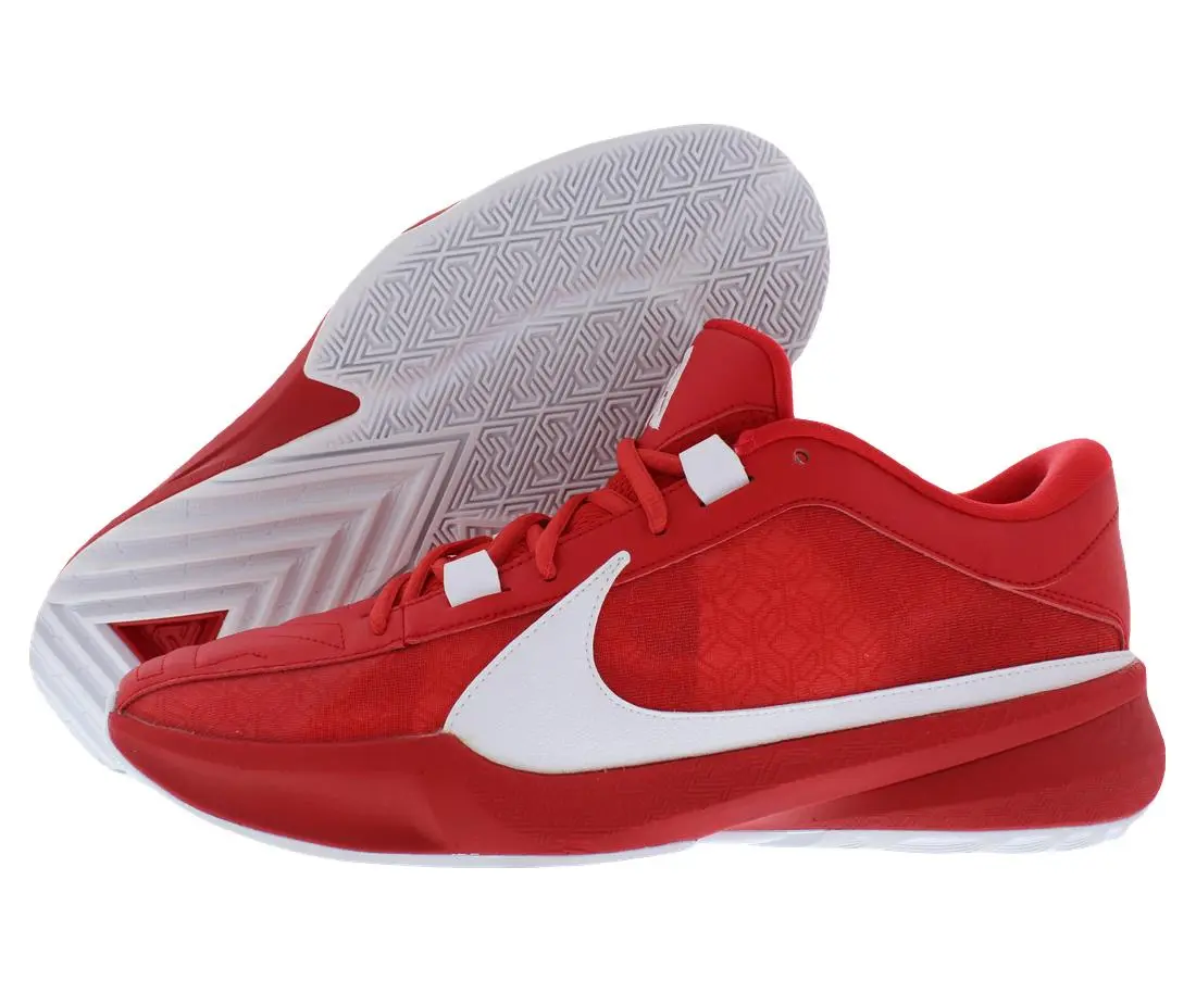 NIKE Zoom Freak 5 TB Unisex Team Bank Basketball Shoes - Speckled Swoosh Design, Comfortable Easy Fit, Multi-Size Sports Sneakers