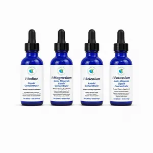 IFastFit Cóctel De La Vida Ionic Minerals Liquid Form Bundle Iodine Potassium Magnesium Selenium Thyroid Support for Healthcare Dietary Needs