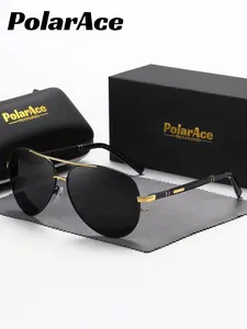 Unisex Full Frame High Quality Sunglasses Uv Protective Sunglasses Polarized Uv400 Protection Metal Frame Casual Style Outdoor Hiking Climbing All Seasons Anti Glare Shades