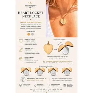 Heart Locket Necklace