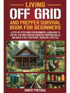 LIVING OFF GRID AND PREPPER SURVIVAL GUIDE FOR BEGINNERS: LEARN HOW TO LIVE OFF GRID, MASTER ESSENTIAL PREPPING SKILLS, & BUILD A SELF-SUFFICIENT, RESILIENT LIFESTYLE Paperback