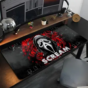 Horror Characters Ghostface Mouse Pad High Quality Natural Rubber Mouse Pad The Most Professional Washable Laptop Mouse Pad Gaming Mouse Pad