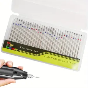 30pcs/Set Nail Art Tool Set With Russian-Style Burr Head For Pre-Treatment, Grinding, Cuticle Removal For All Kinds Of Nail Drill Machine Nail Care Tool