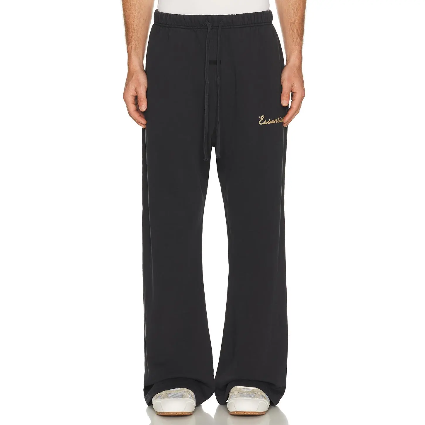 Fear of God ESSENTIALS Training Classic Fit Flare Sweatpant in Faded Black