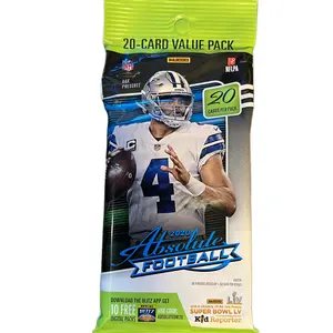 2020 Panini Absolute Football Fat Pack NFL Trading Cards - Kaboom