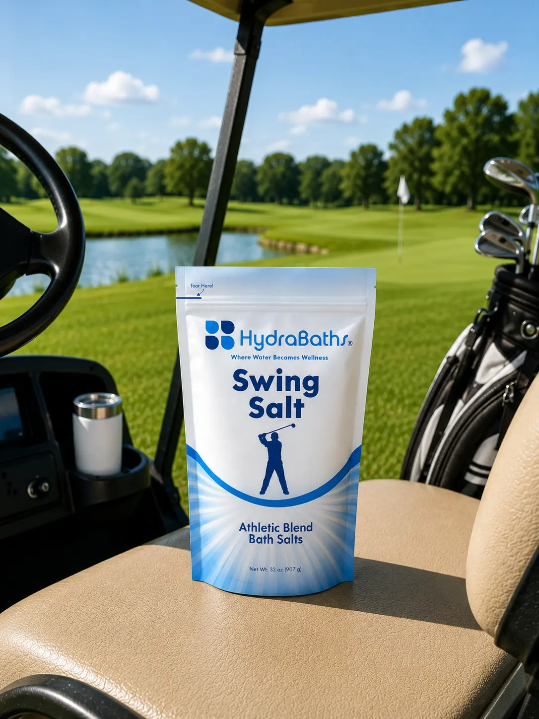 Athletic Blend Epsom Salt Bath Soak for Muscle Recovery - Body Care Aroma Single Item with Cooling Menthol, Eucalyptus, Peppermint, Rosemary, Menthol Crystals, Dead Sea Salt, Youth, Powder, Relaxation, Fresh Aroma, Post Activity, Salt Blend