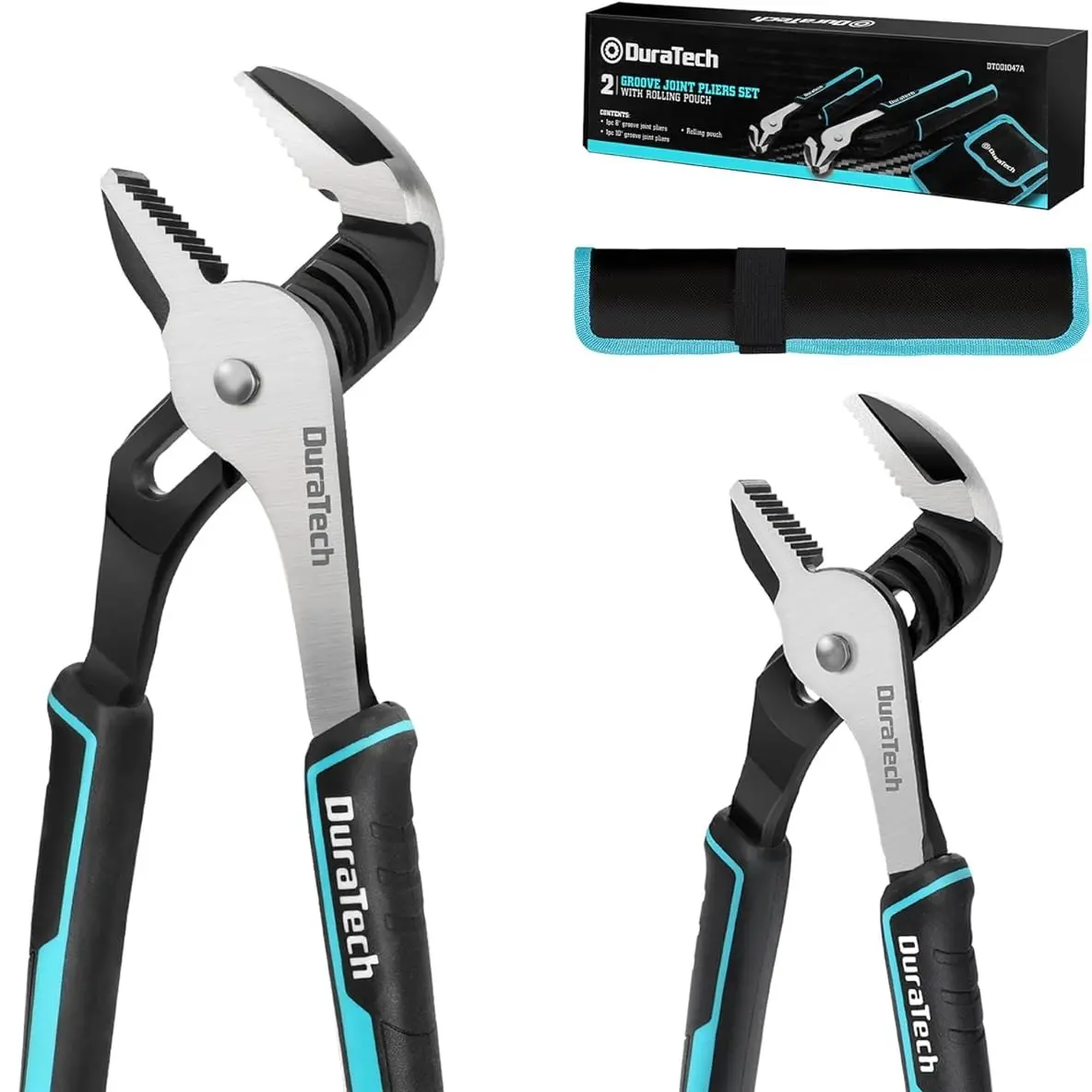 2-Piece Groove Joint Pliers Set