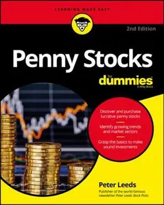 USED-Penny Stocks for Dummies by Leeds, Peter (Paperback)