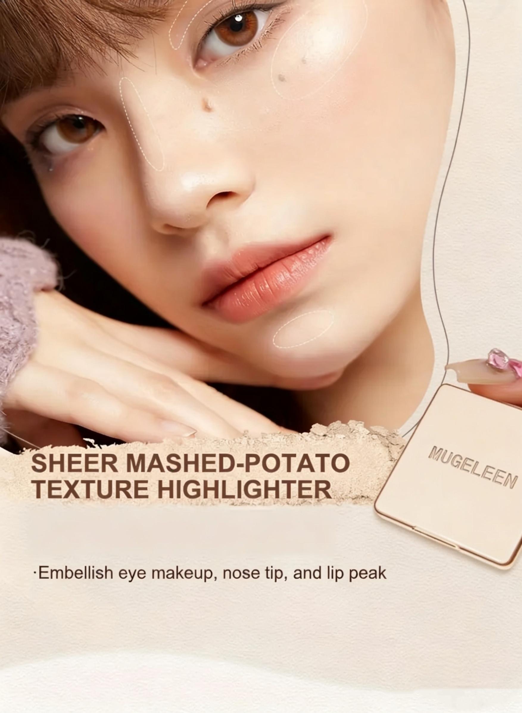 4-Color Highlighter And Contour Palette,  Matte Highlighter And Shading Ideal For Beginners Parties Gift For Friends Girlfriend Fashion Woman Teen Trendy Halloween Makeup Pumpkin Fall Winter Makeup Cosmetics, lightweight makeup