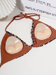 Women's Invisible Filled Magic Bra Pads, Swimsuit Nipple Covers, Petal Bikini Bra Inserts, Thickened Push-Up Padding, All Seasons