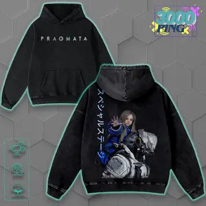 Diana & Hugh Williams Pragmata Game Graphic Tee, Vintage T-shirt Hoodie Sweatshirt Tank Top, Action-adventure Game Merch, Unisex Cotton Top Streetwear Menswear Heavyweight Operator