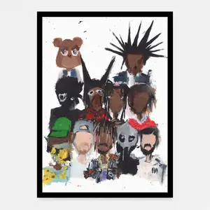 ARTISTS POSTER - HIPHOP HEAVEN X JOHN SICK