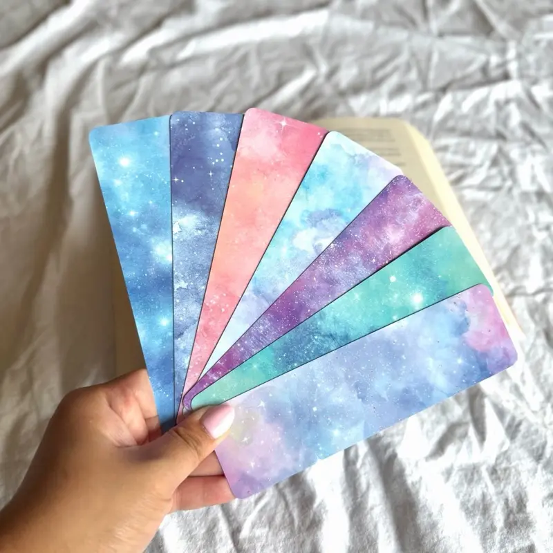 Galaxy Bookmarks, sky bookmarks, bookmarks, bookmark lovers, gifts for booklovers