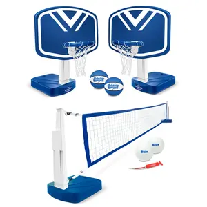 GoSports Splash Hoop 2-in1 Full Court Pool Basketball & Volleyball Game Set GoSports Splash Hoop 2-in1 Full Court Pool Basketball & Volleyball Game Set