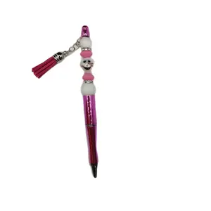 Pink Chrome Pen - Professional Office Writing Tool, Pens
