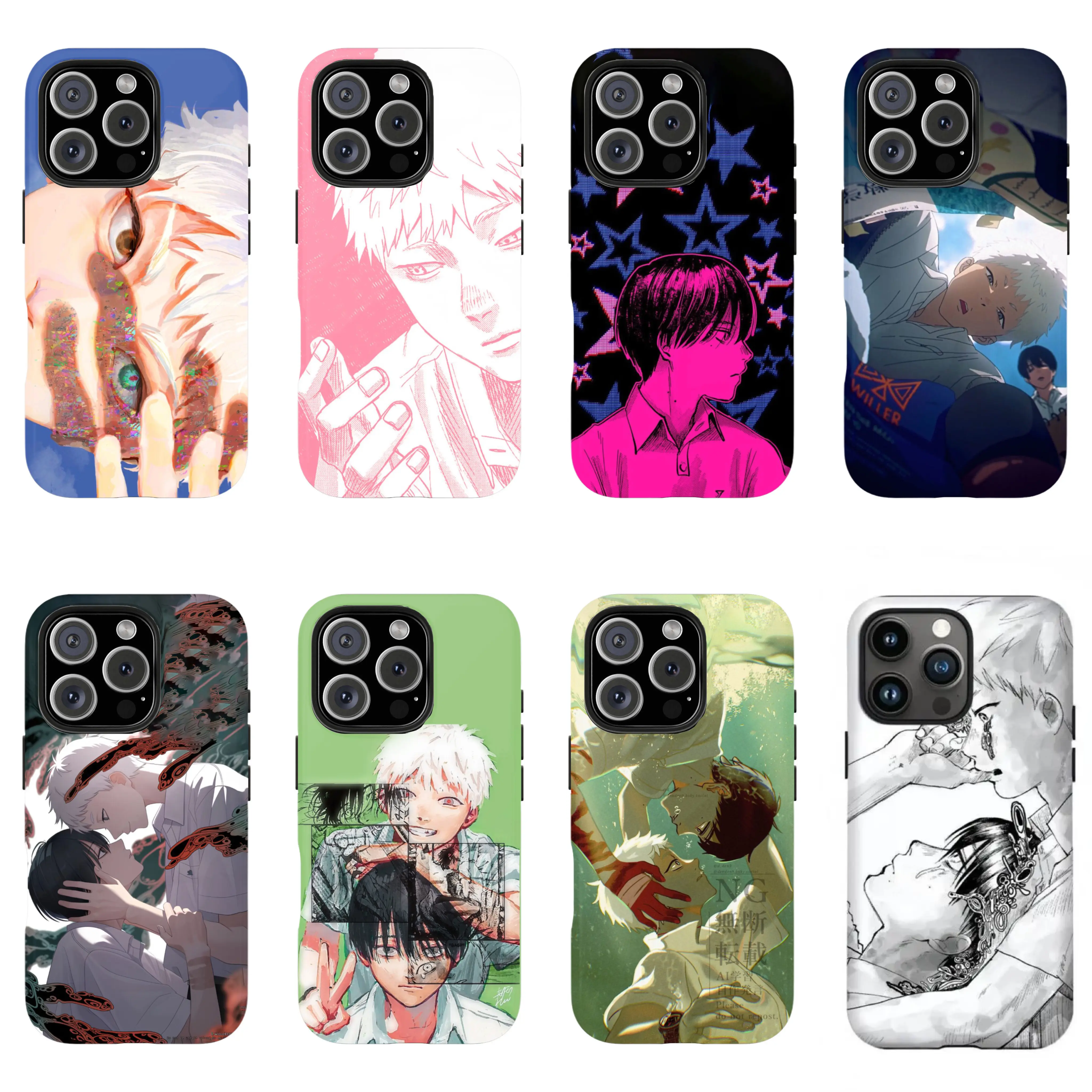 Anime The Sum-mer Hi-ka-ru Die-d Aesthetic Phone Case - Summer Mystery Manga Art Cover,for iPhone 17/16/15/14/13/12/11 ProMax Plus for Samsung phones,an excellent gift for friend or fans.