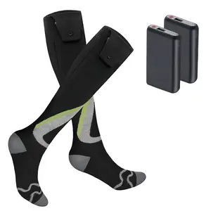 Women's Heated Socks - 3 Heat Settings, 10-Min Warm-Up, 360° Warmth, Rechargeable & Washable, Perfect Winter Outdoor & Christmas Gifts leg  warmers