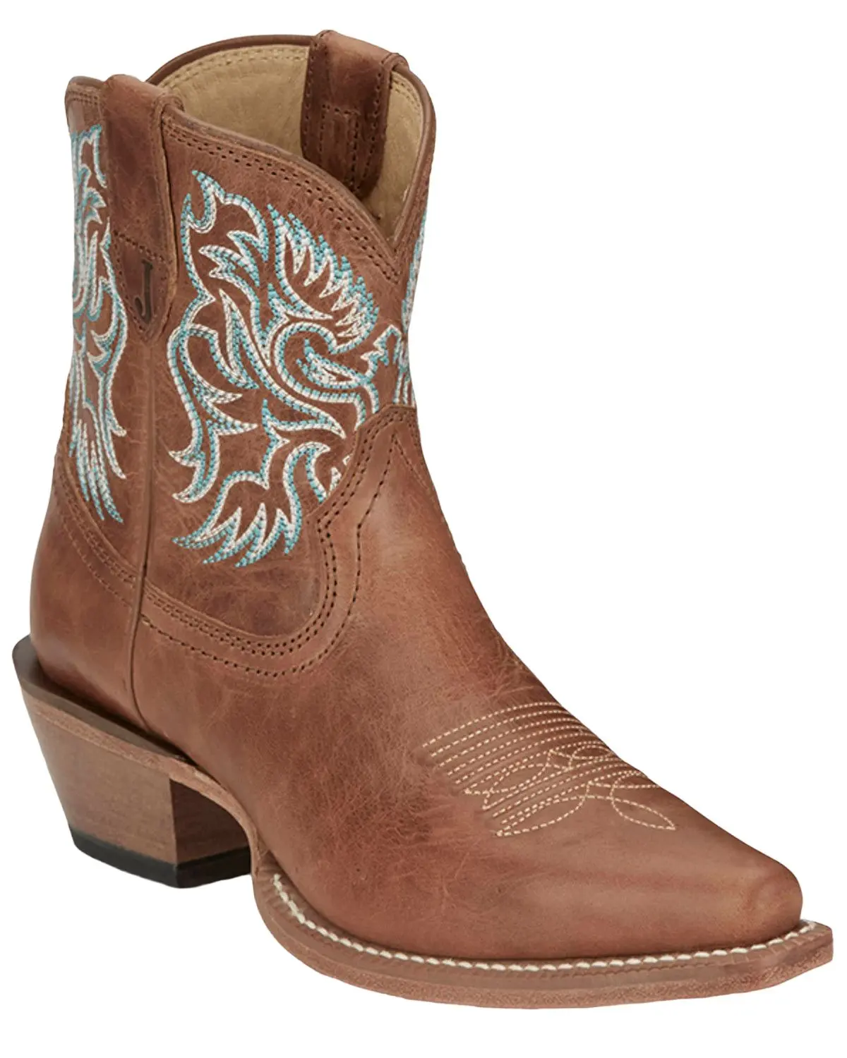 Justin Women's Isabella Barnwood Western Booties Snip Toe - Vn4421