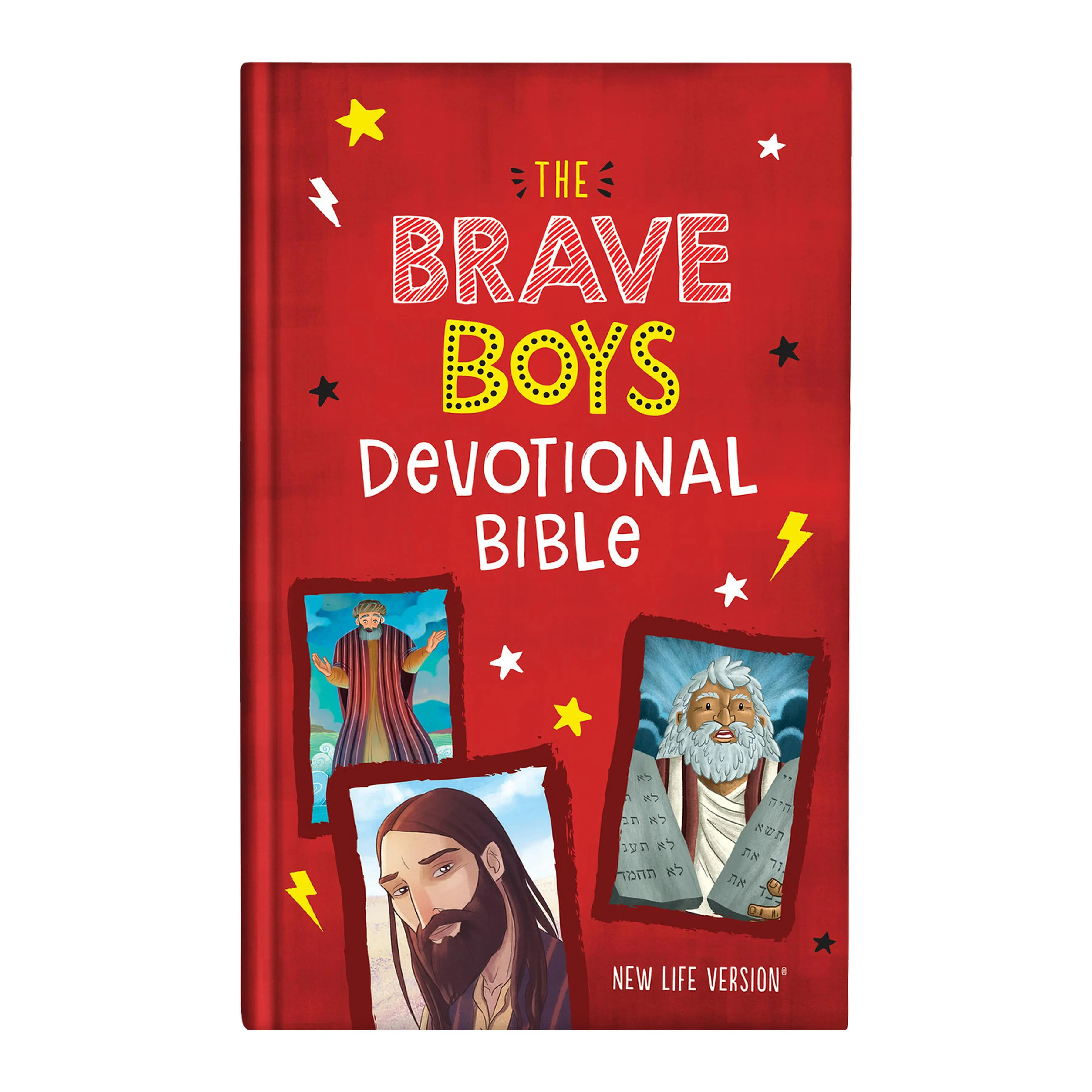 The Brave Boys Devotional Bible: New Life Version Hardcover