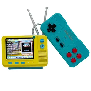 Retro Game Console GV300S: 308  classic games, classic retro three-color controllers, mini handheld TV-style game console - perfect for children and adult nostalgia enthusiasts