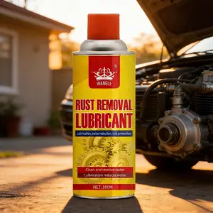 Multi-Function Rust Removal Spray-180ML forLubrication,Rust Prevention & Noise Reduction