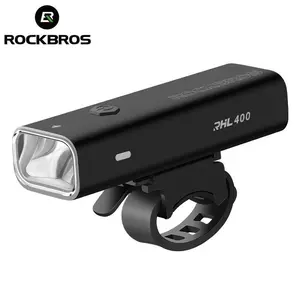 ROCKBROS Aluminum Alloy Bicycle head light IPX6 Waterproof 400 Lumen light
