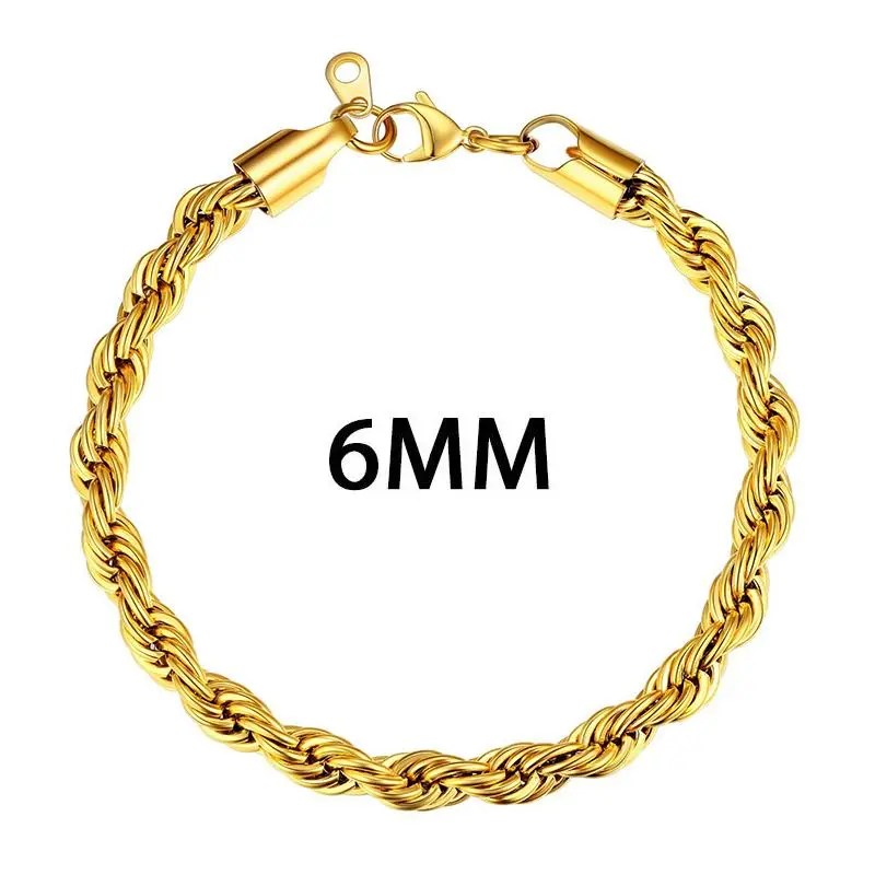 Bracelet-6MM-Golden