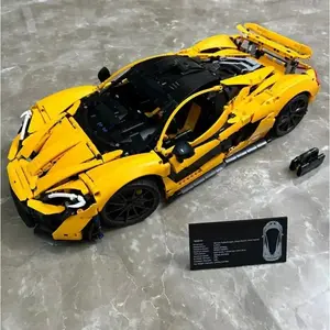 3893 Piece Technic Building Blocks Set Compatible with Mclaren P1 Model 42172, Boys Super Car Gift Toy Kit, Educational Construction Toys