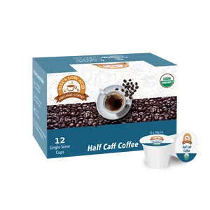Alex's Low Acid Organic Coffee™ K-Cups - Half Caff