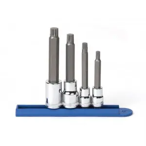 GearWrench 80572 Metric Triple Square Bit Socket Set - 4 Piece