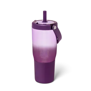 BrüMate Resa 25oz 100% Leakproof Insulated Travel Tumbler | Cup-Holder Friendly Insulated Tumbler | Built-in Silicone Sleeve and Easy Carry Handle