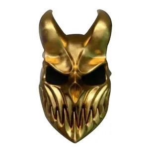 New Mouth Movable Masquerade Mask Halloween Party Props Russian Deadcore Music Face Mask
