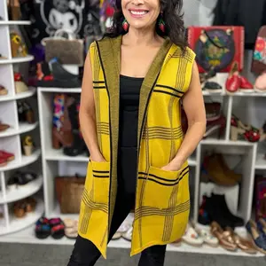 Chaleco S/M/L $35 - Handmade in Mexico - chaleco artesanal con bolsos - chaleco mexicano