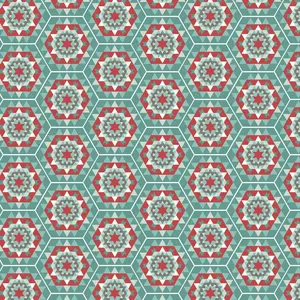 Quilt Zuni Flat Wrap (Set of 3 Sheets)