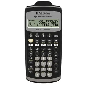 Texas Instruments BAII Plus Calculator