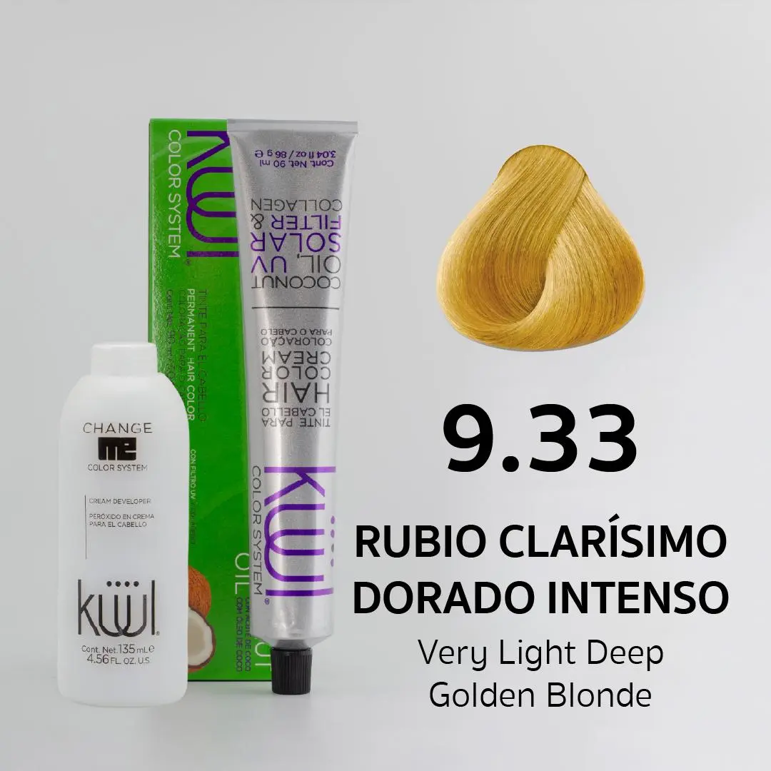 9.33	Very Light Deep Golden Blonde