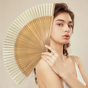 Vintage Style Hand Fan, Chinese Style Folding Fan, Summer Decorative Paper Fan for Women, Party Accessories, Home Decor, Decoration Items