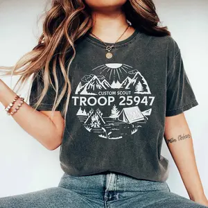Custom Troop Scouts Shirts, Girl Scout Leader Shirt, Girl Scout Camping Shirt, Scouts Team Shirt, Girls Camping Matching, Camping Life Shirt 120624MTCL-51