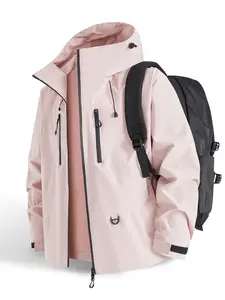 Unisex waterproof, abrasion-resistant and crease-resistant fashionable casual hooded jacket, Zipper Pocket Jacket, versatile with multiple zipped pockets. Ideal for daily commuting, hiking, fishing and wilderness adventures.