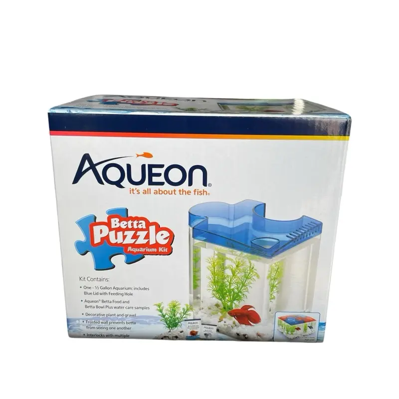 Betta Fish Tank - Water Play Toy with Water, Aquatic Food & Fish for Children