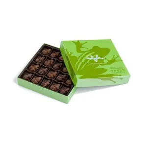 VChocolates Milk & Dark Chocolate Frogs - Mix of Both Milk and Dark Chocolate - The Perfect Bite Size Snack