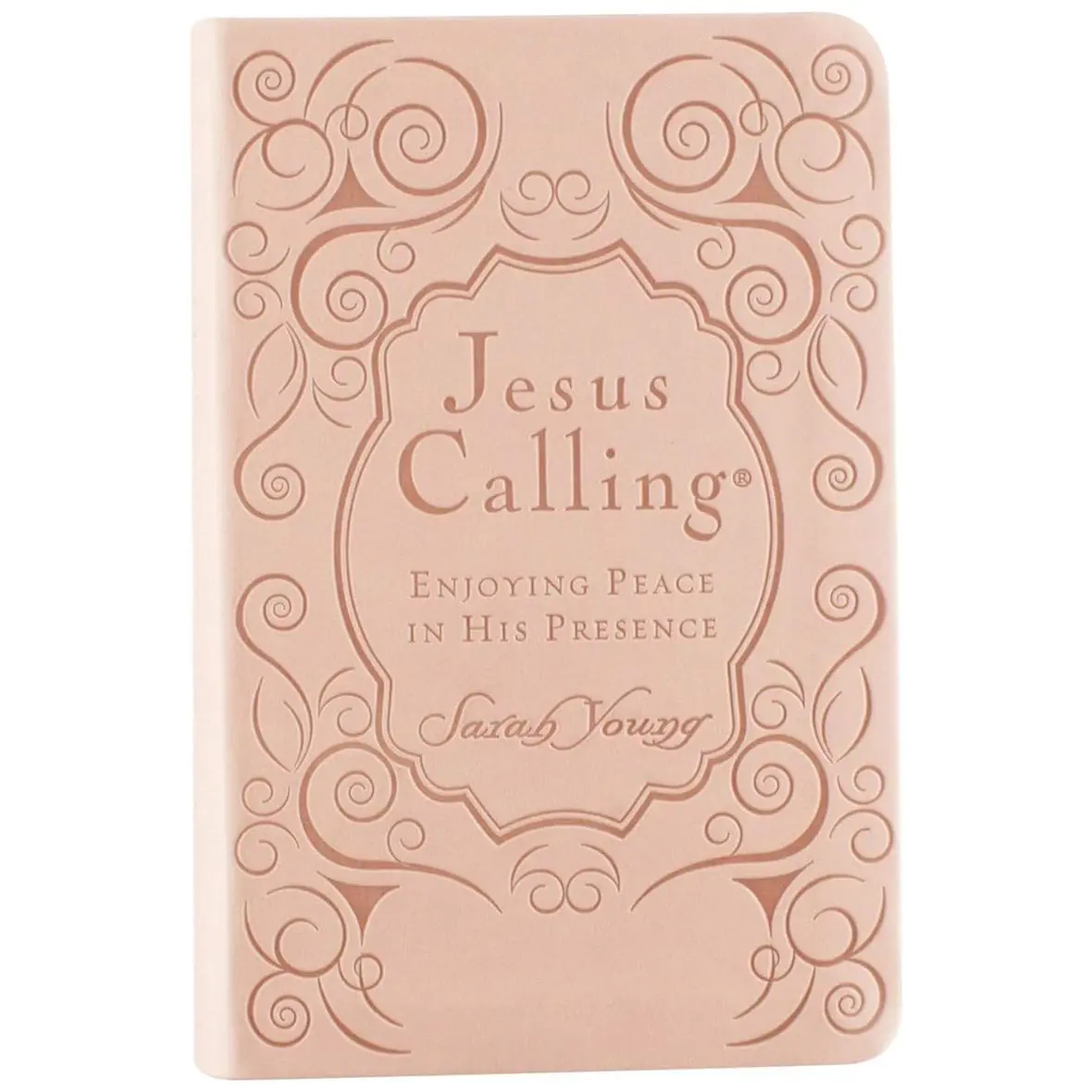 Jesus Calling, Pink Leathersoft, with Scripture References: Enjoying Peace in His Presence (a 365-Day Devotional) (Jesus Calling®) by Sarah Young [Leathersoft Book]