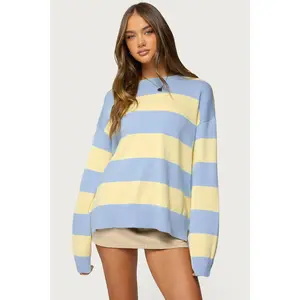 Riley Oversized Striped Sweater