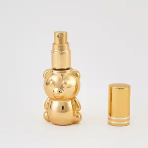 Portable Lightweight Compact Bear Design Perfume Dispenser, Cosmetic Makeup Tool, Travel Spray Bottle Nozzle For Perfume, Cosmetic, Makeup, Skin Care, Travel Essentials, Travel Pump Bottle