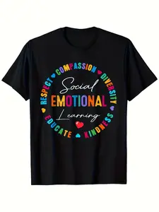 Educato Social Emotional Learning SEL T-Shirt with