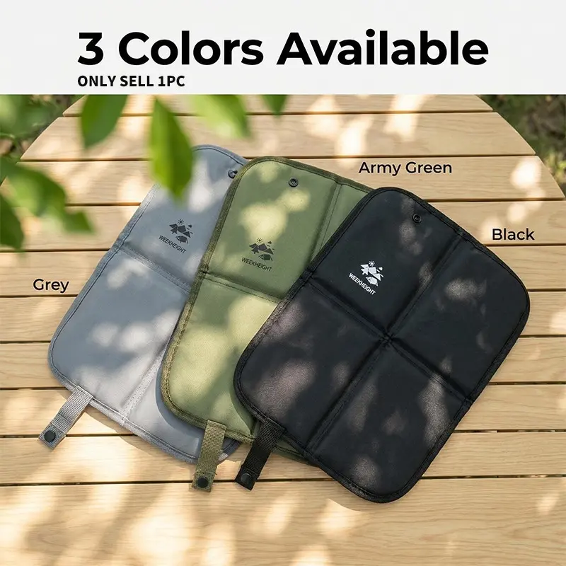 Outdoor Foldable Seat Pad, 10mm Thick Portable Waterproof Cushion, Camping Accessories, Ideal for Camping Hiking Picnics Concerts Football Games