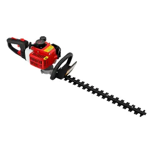 22.5cc 2-Stroke Gas Hedge Trimmer, 56cm Blade, 0.9HP Bush Trimmer for Garden, Park Green Pruning