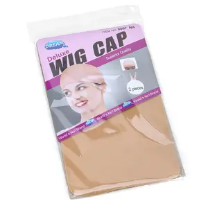 Dream Deluxe Wig Cap - Soft Stretchy & Breathable Wig Caps for Secure Fit - Universal Size Hair Extensions Toppers - Comfortable All-Day Wear - 2-Pack