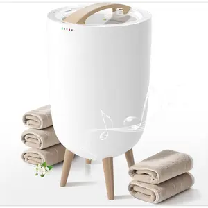 Towel Warmer Bucket 25L Rapid Heating - Luxury Towel Warmers for Bathroom with Bluetooth Speaker, Fits up to 3 Oversized Towels, Blankets, Bathrobe - with Timer, Mood Light